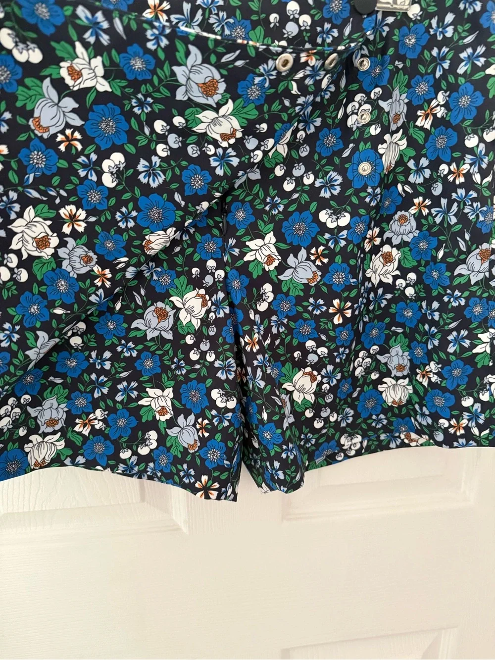 Tory Burch Tory Sport Floral Wrap Front Skort Size Medium